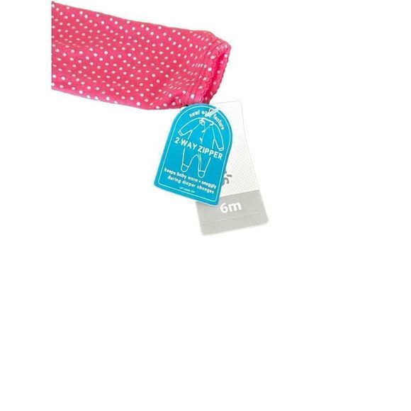 Carter’s Little Sister footed pajamas size 6m - Picture 3 of 6